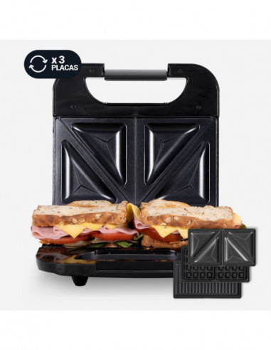 SPICY GRILL PLUS 5008X Grill, Sandwichera y Gofrera 700W