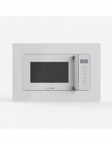 SPEEDYBAKE 3023 Microondas integrable en cristal blanco