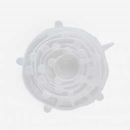 Tapas de silicona reutilizables