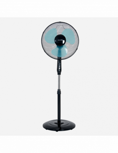 ZERMATT 3045B Ventilador de pie negro 40W