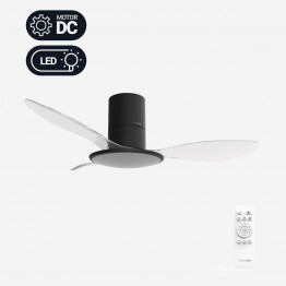 PRUGA 4052 Ventilador de Techo Negro 132 cm