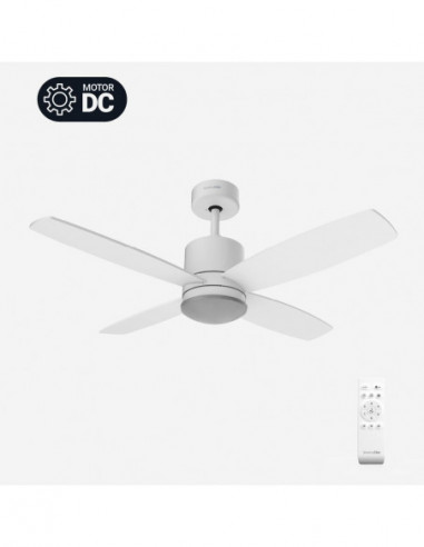 MIDI 4042W Ventilador de Techo Blanco Silencioso