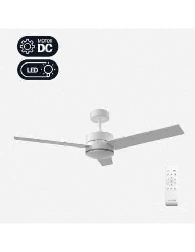 BORA 4048WDC Ventilador de Techo Blanco 118 cm