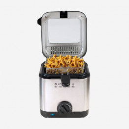 CRISPY 4015X Freidora 1,5L INOX 2