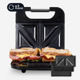 SPICY GRILL PLUS 5008X Grill, Sandwichera y Gofrera 700W 2