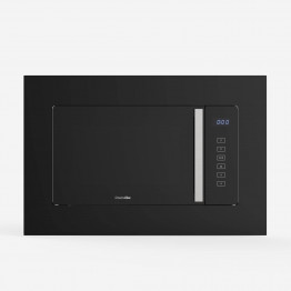 SPEEDYBAKE 3022 Microondas integrable en cristal negro 2