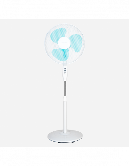 ZERMATT 3045W Ventilador de pie blanco 40W