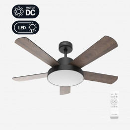 LEVANTE 4048B Ventilador de Techo Negro 122 cm 2