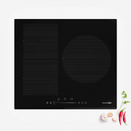 MEISSA FLEX 3070 Placa inducción flexible negra